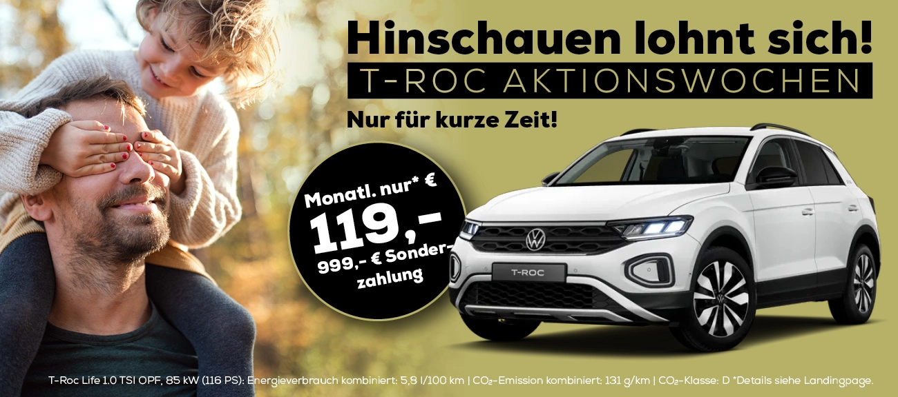 T-Roc Aktionswochen