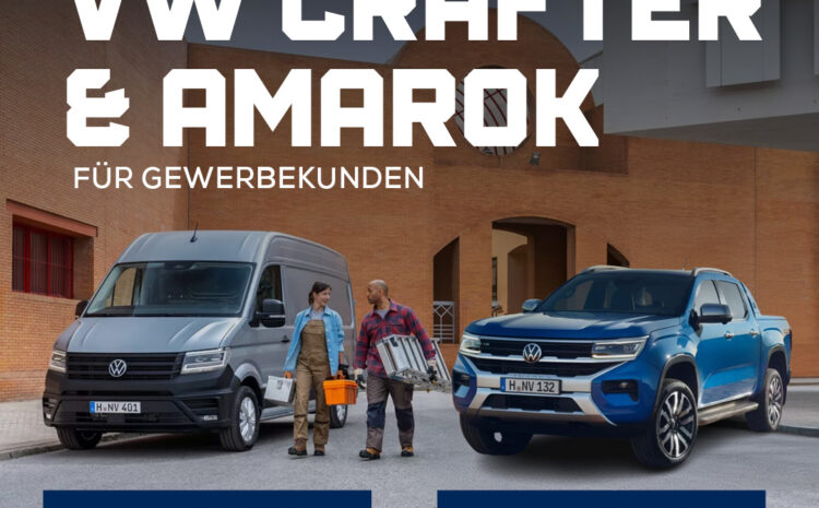  Amarok und Crafter für Ihr Gewerbe