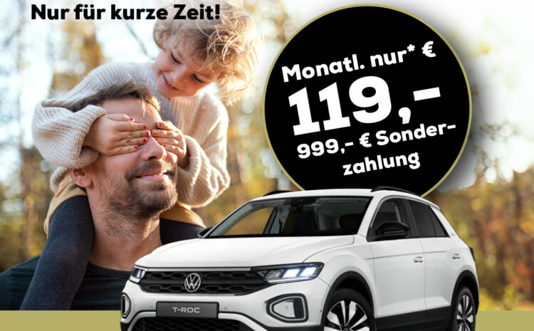  T-Roc Last Minute Angebot